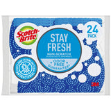 Scotch-Brite Scrub Dots Non-Scratch Scrub Sponges, Sponges for Cleaning Kitchen, Bathroom, and Household, Non-Scratch Sponges Safe for Non-Stick