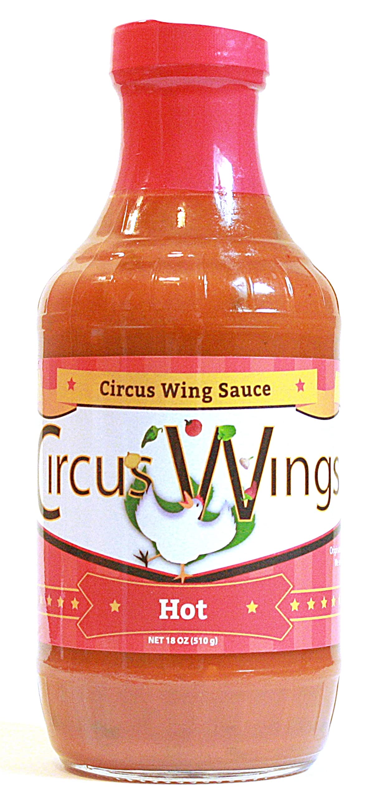 Circus Wing Sauce - Hot Buffalo - 18oz - A Must-Try For Any True Wing Lover