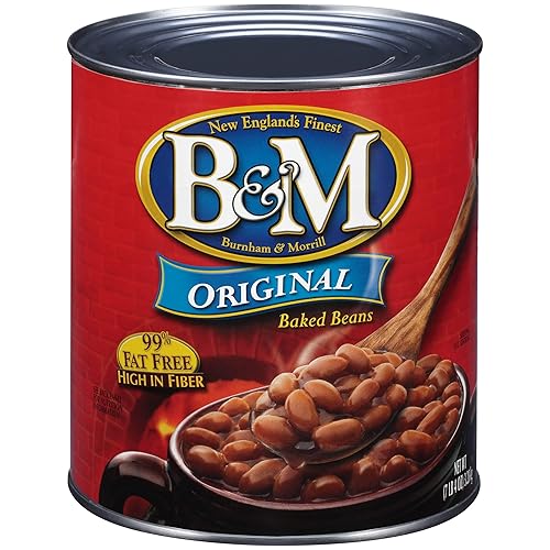 B & M Originial Baked Beans - 7 lb. 4oz. can, 6 cans per case
