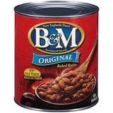 B & M Originial Baked Beans - 7 lb. 4oz. can, 6 cans per case