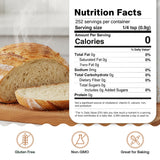 Quay Naturals Instant Dry Yeast 8 oz | Fast-Acting, No Proofing Needed | Ideal for Bread, Pizza, Bagels & Pastries | Gluten-Free, Non-GMO, Vegan