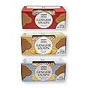 Tasty Kitchen Nyakers Swedish Gingersnaps Cookies Ginger Snaps 3 Varieties (1 Original, 1 Orange, and 1 Lemon) 10.58 Oz ea.