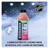 BODYARMOR Flash I.V. Electrolyte Beverage, Cucumber Lime, Hydration Drink with Coconut Water For Rapid Rehydration, Post Workout Recovery, 20 Fl Oz