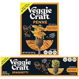 Veggiecraft Farms Variety Pack - NEW BETTER TASTE - Gluten Free Pasta, Plant Based Protein Pasta with Sweet Potato, Lentils & Peas, Low Carb, Vegan
