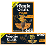 Veggiecraft Farms Variety Pack - NEW BETTER TASTE - Gluten Free Pasta, Plant Based Protein Pasta with Sweet Potato, Lentils & Peas, Low Carb, Vegan