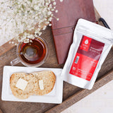 Elevate Tea ENGLISH BREAKFAST BLACK TEA, Loose Leaf Tea Blend, 30 servings, 3 Ounce Pouch, Caffeine Level: High, Single Unit, 3 Ounce (Pack of 1)