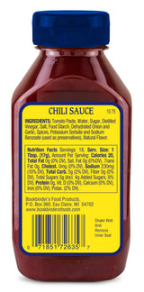 Bookbinder's Chili Sauce 10.75 oz.