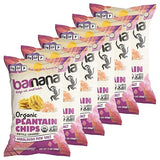 Barnana - Organic Plantain Chips, Himalayan Pink Salt, Healthy Snack Made With 100% Coconut Oil, Non-GMO, Potato Chip Alternative, Zero Sugar, Paleo