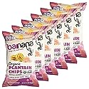 Barnana - Organic Plantain Chips, Himalayan Pink Salt, Healthy Snack Made With 100% Coconut Oil, Non-GMO, Potato Chip Alternative, Zero Sugar, Paleo