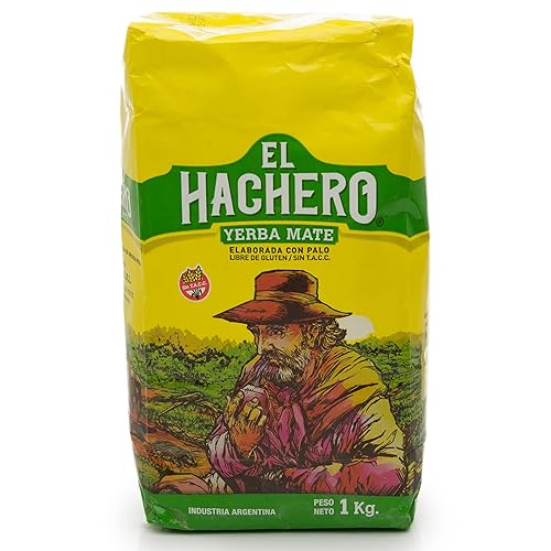 The Argentino "El Hachero" Yerba Mate Tea Yerba Mate Loose Leaf Yerbamate Yerbe mate Loose green tea (1kg./2.2Lb)