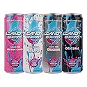 I.CANDY Energy Drink Sample Pack, Original, Cotton Candy, Sugar Free, 12 Fl Oz Cans, Natural Caffeine, Sugar Free Energy Drinks, with B3, B6, B12