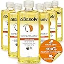 Citra Solv Concentrated Household Cleaner & Degreaser -Valencia Orange Scent 8 fl oz Safe, Effective, and Versatile Cleaning Solution, Natural