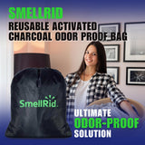 SMELLRID Activated Carbon Odor Eliminator Pouch - Neutralizes Odors in Closets