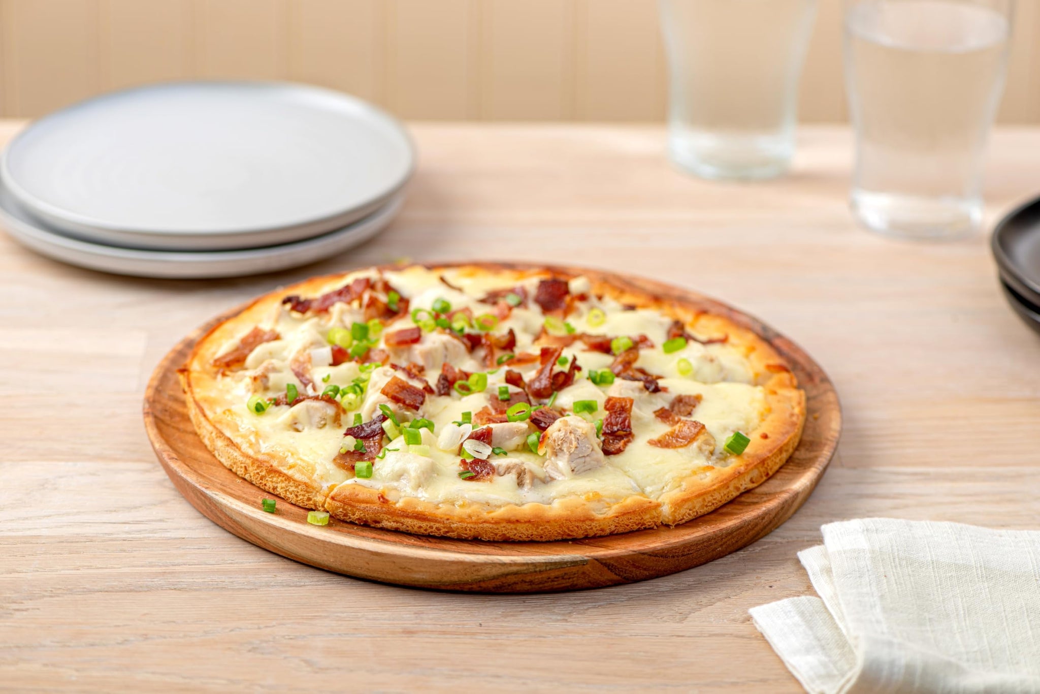 Rich's Gluten-Free Raised Edge Cauliflower Pizza Crusts, Bake From Frozen, 10" Crusts, gluten free pizza crust, 5 per case