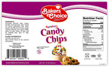 Rainbow Candy Coated Chocolate Chips - Dairy Free, Kosher - 10 oz. - Baker's Choice