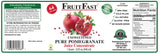 Pomegranate Juice Concentrate by FruitFast - (32 FL OZ) Unsweetened, 65 Brix Pure Concentrated Juice - 100% Pomegranate Extract - No Additives or