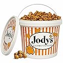 Jody’s Gourmet Caramel Corn Tub 37.5oz - Sweet Crunchy Popcorn Made with Real Butter & Non-GMO Kernels - Gluten Free, Kosher Dairy - Perfect