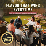 Kosmos Q The Best Prime Steak Rub, Bold BBQ Meat Dry Rub & Steak Seasoning with Garlic, Onion, Spices & Smoke Flavor, For Ribs, Pork Chops, Chuck