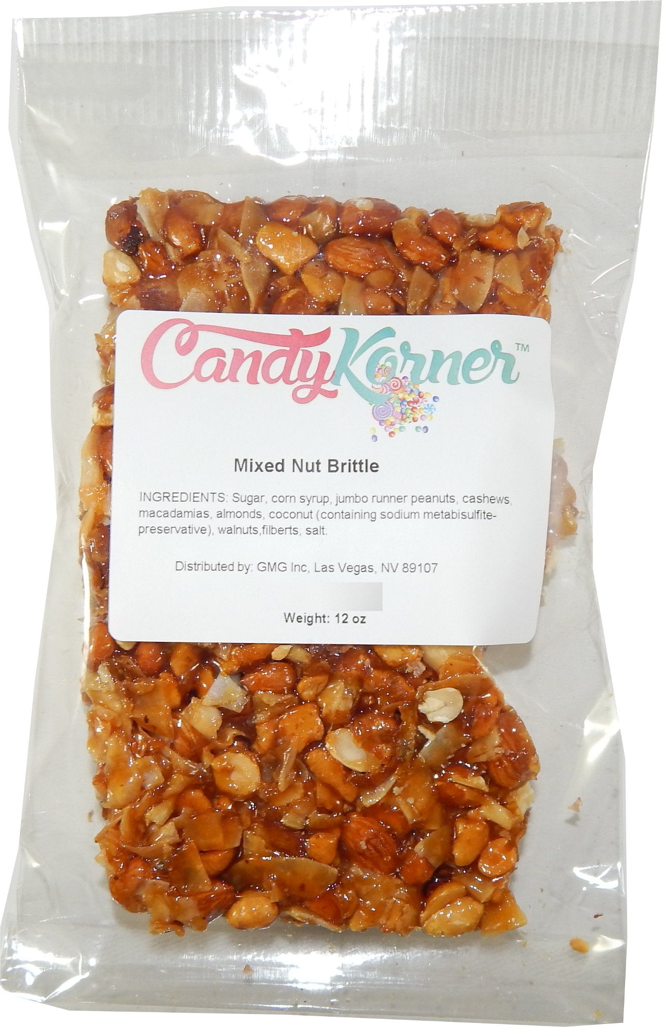 Brittle - Mixed Nut Brittle 10 ounce