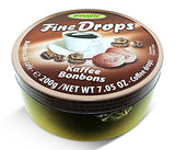 German Fine Drops Sanded Coffee Candy Tin 200gr (Kaffeegeschmack) (8 pcs)