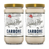 Carbone Cacio e Pepe Sauce, Italian Parmesan Pasta Sauce, 2 Pack (15oz)