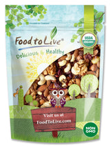 The Magnificent Seven Raw Organic Nuts and Berries Mix, 2 Pounds - Almonds, Cashews, Hazelnuts, Macadamias, Walnuts, Cranberries, Raisins, Non-GMO