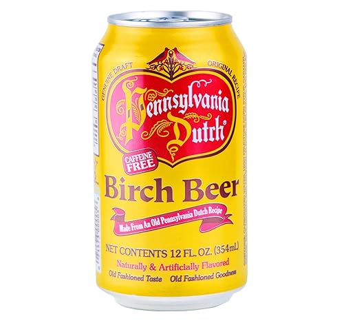 AmishTastes PA Dutch Birch Beer, Protected With High-Density Foam, 12 Oz. (Pack of 12)