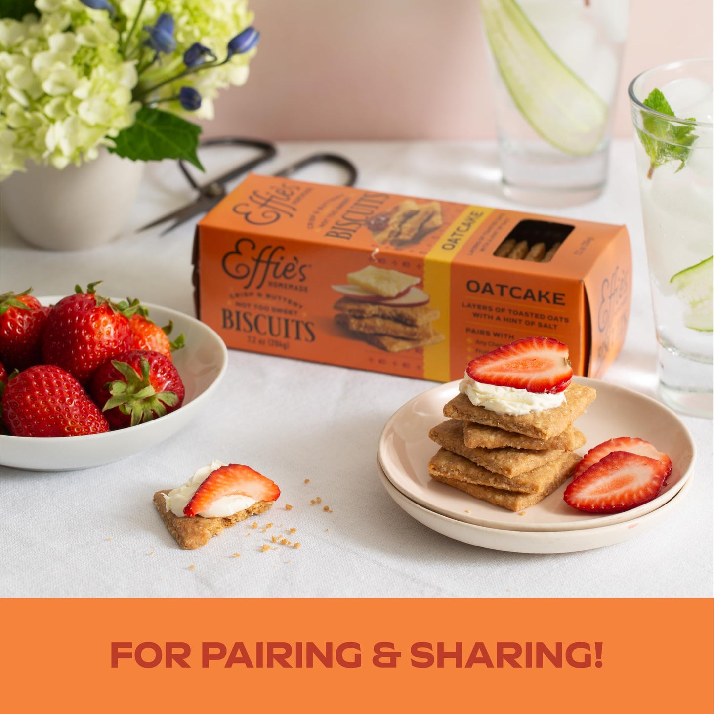 Effie's Homemade Biscuits - Oatcakes - 1 Pack