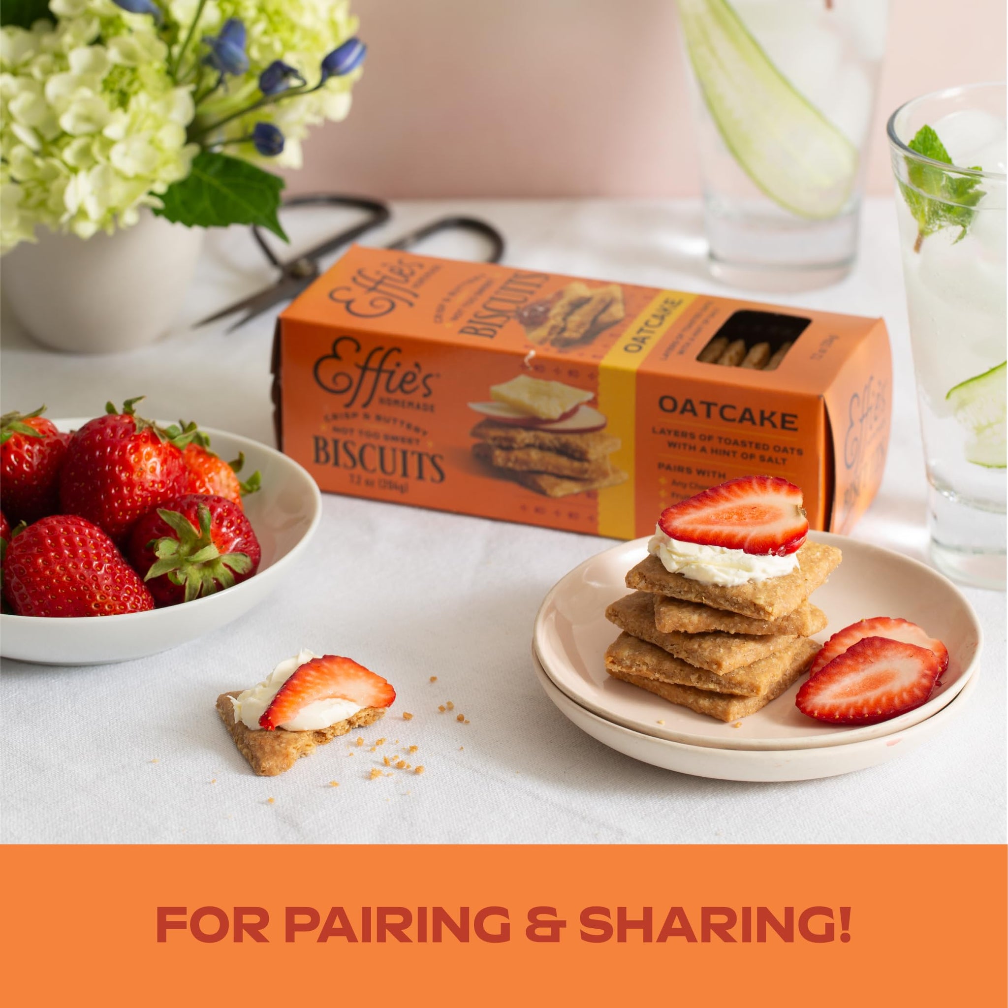 Effie's Homemade Biscuits - Oatcakes - 1 Pack
