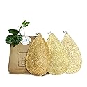 Miw Piw Natural Loofah Dish Sponge Pack 3 Vegetable Scrubber for Kitchen -100% Biodegradable Compostable Dishwashing Scouring Pad Zero Waste Plastic