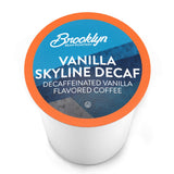 Brooklyn Beans Coffee Pods, Vanilla Skyline Decaf - Compatible with Keurig K Cup Brewers Including 2.0 Machines, 40 Count, Smooth and Creamy Vanilla