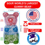The Gummy Bear Guy | World Famous Gummy Bears (TM) | Sour World's Largest Gummy Bear - Cherry/Blue Raspberry/Green Apple