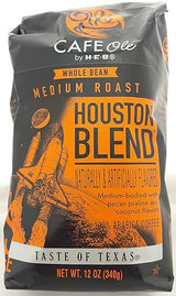 Cafe Ole Houston Blend Medium Roast Whole Bean Coffee