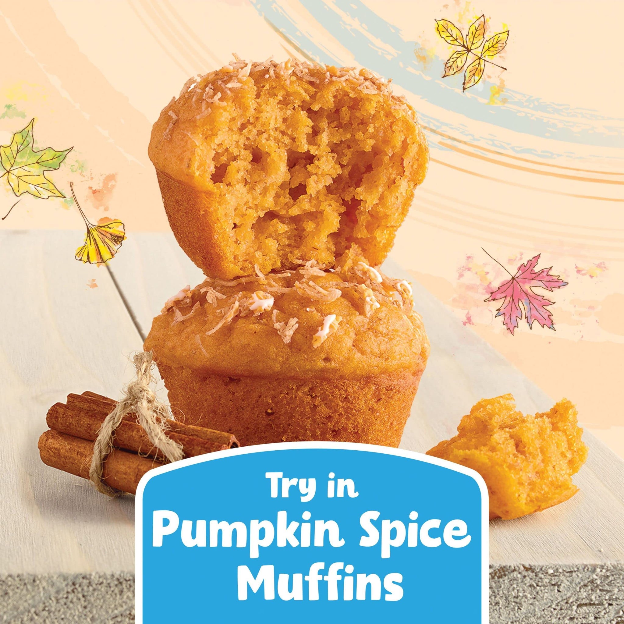 Kellogg's Frosted Mini Wheats Breakfast Cereal, Fiber Cereal, Kids Snacks, Pumpkin Pie Spice, 14.3oz Box (1 Box)