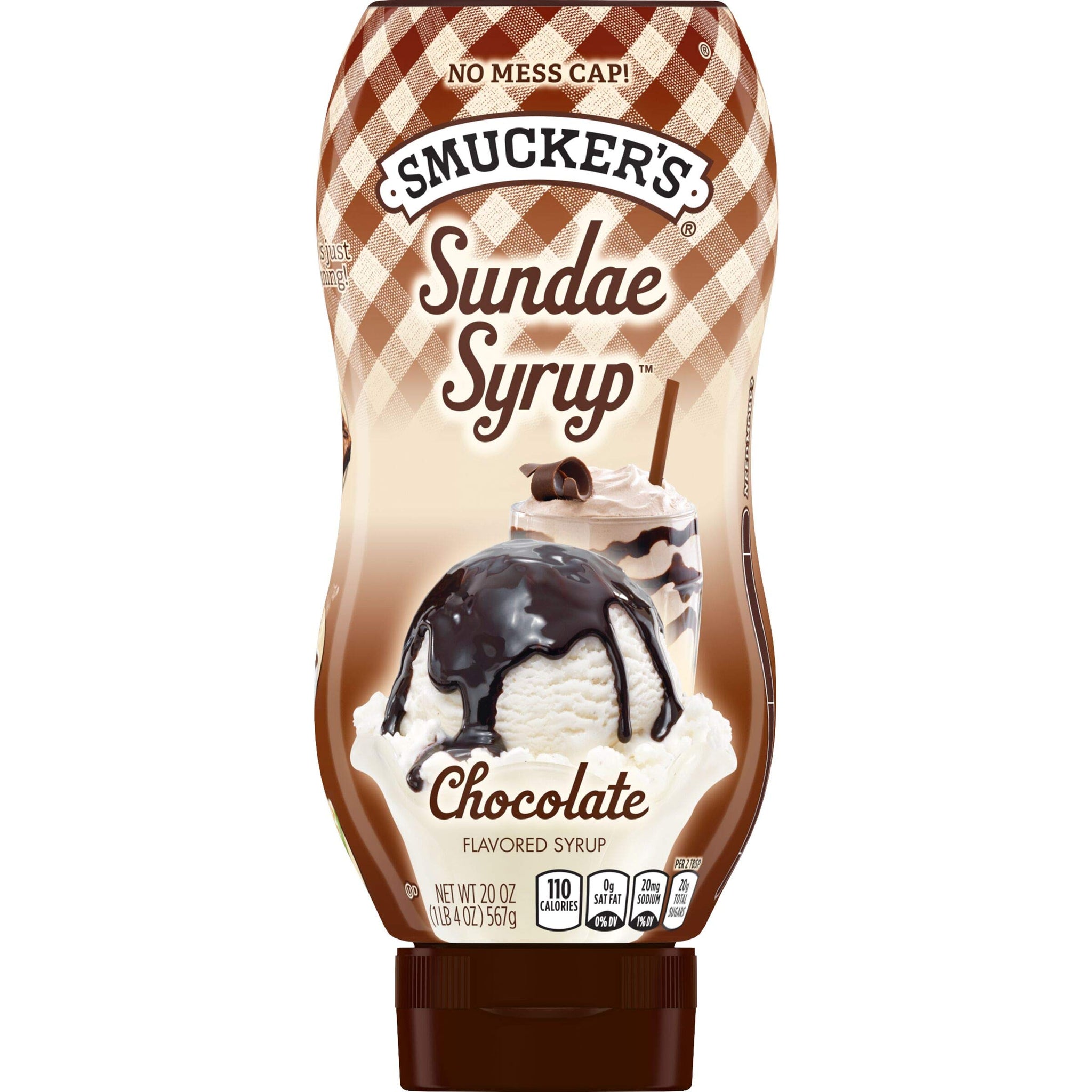 Smucker's Sundae Syrup Chocolate Flavored Syrup, 20 Ounces