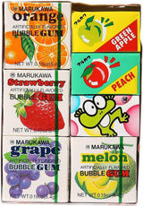 Marukawa 7 Pack Bubble Gum 1.29oz (3 Pack)