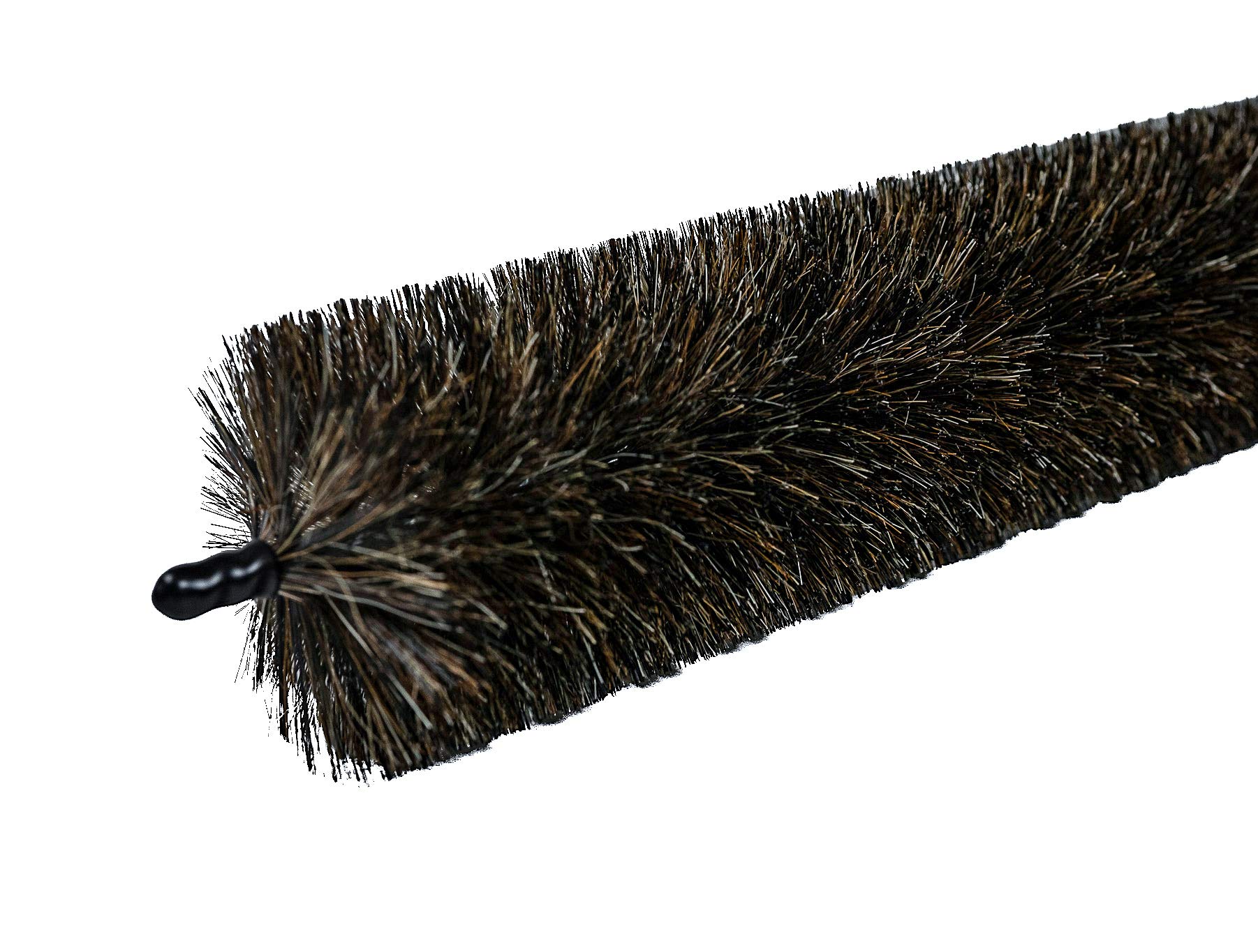 KONEX Flexi-Clean Pro Flexible Dryer Vent Cleaning Brush - 33” Long Horsehair Coil & Lint Trap Cleaner for Refrigerator Coils, Dryer Vents, Appliance