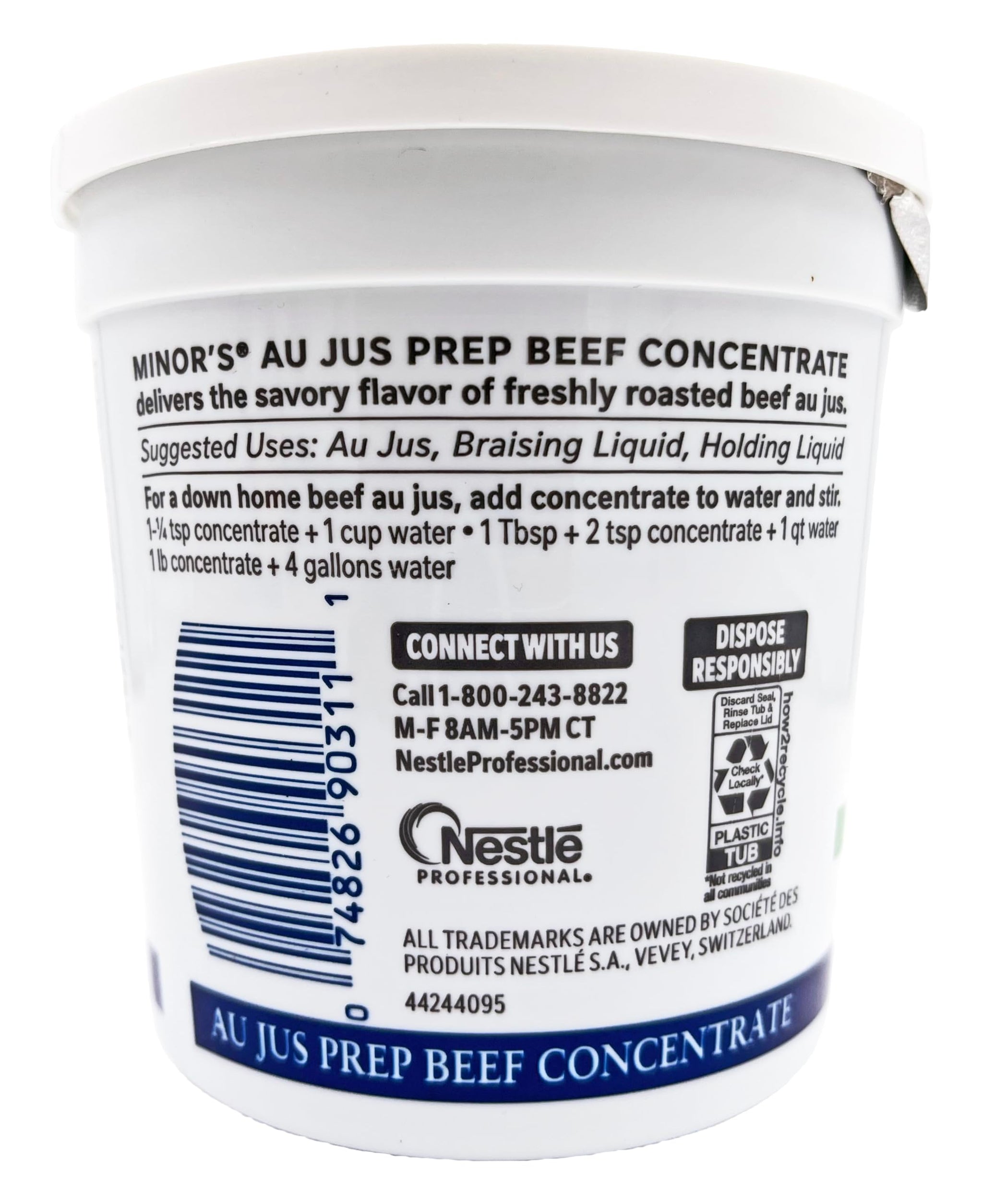 Minor's Au Jus Concentrate, Beef, 16 Ounce