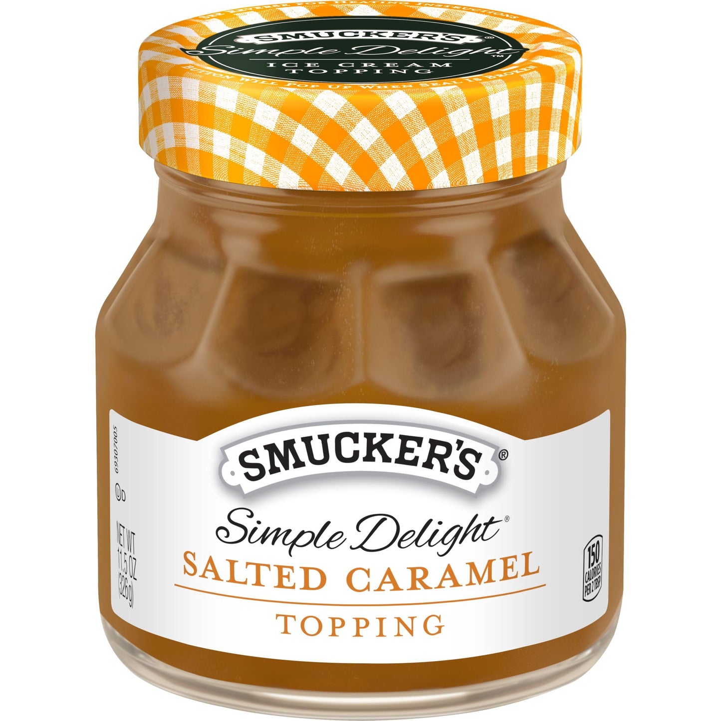 Smucker's Simple Delight Salted Caramel Topping, 11.5 Oz Jar