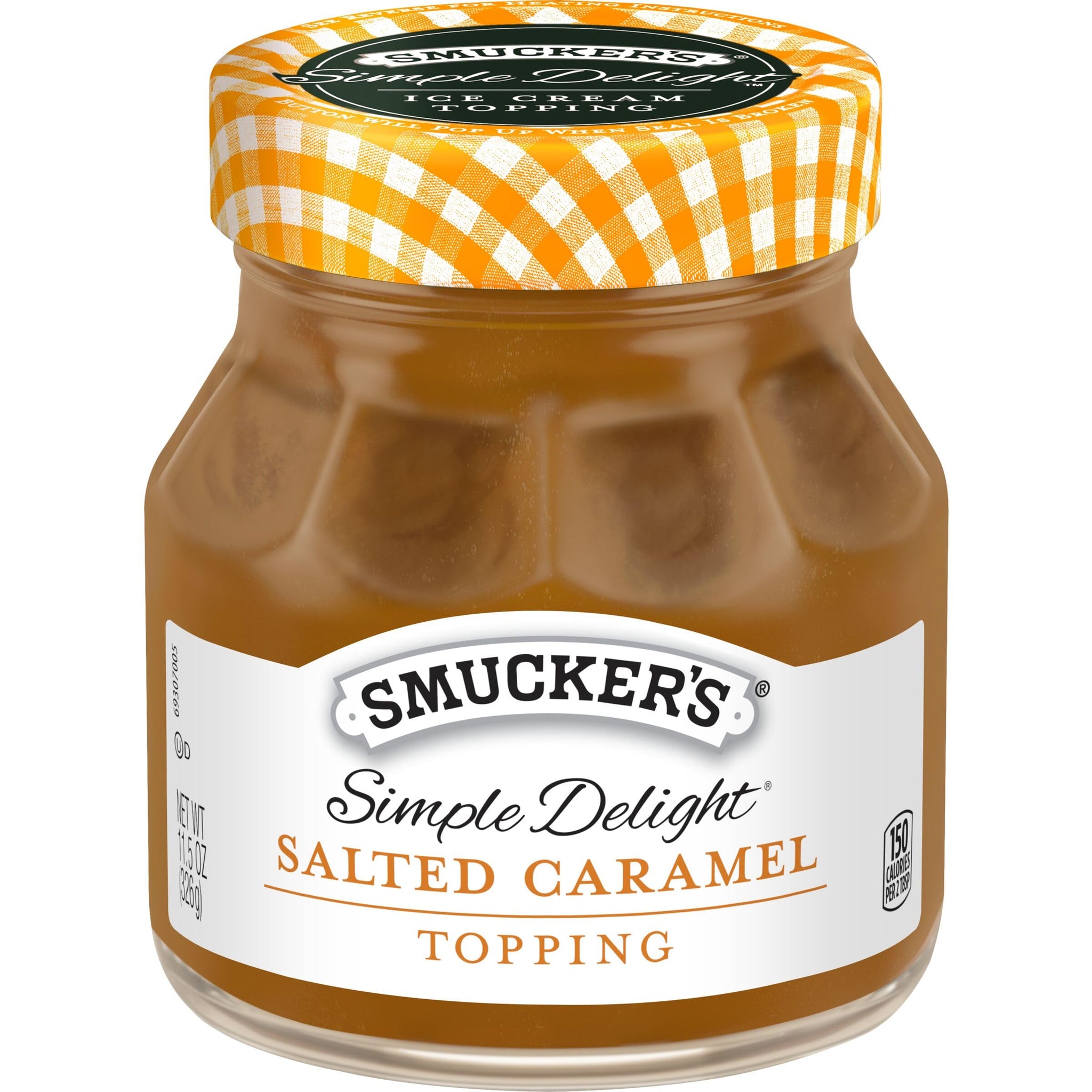 Smucker's Simple Delight Salted Caramel Topping, 11.5 Oz Jar