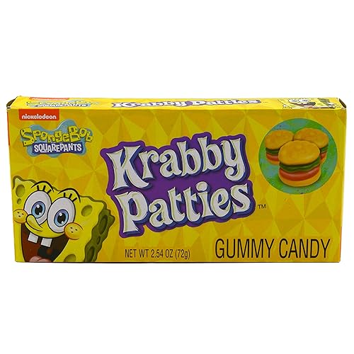 Nickelodeon, Gummy Krabby Patties Candy, 2.54 Ounce