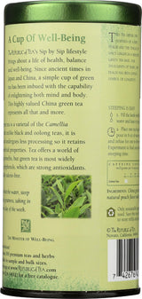 The Republic of Tea - Ginger Peach Green Tea, 50 Tea Bags, Tin | Flavored Fruit Tea | Caffeinated