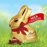 Lindt GOLD BUNNY Milk Chocolate Basket, Milk Chocolate Candy Bunny, 3.5 oz.