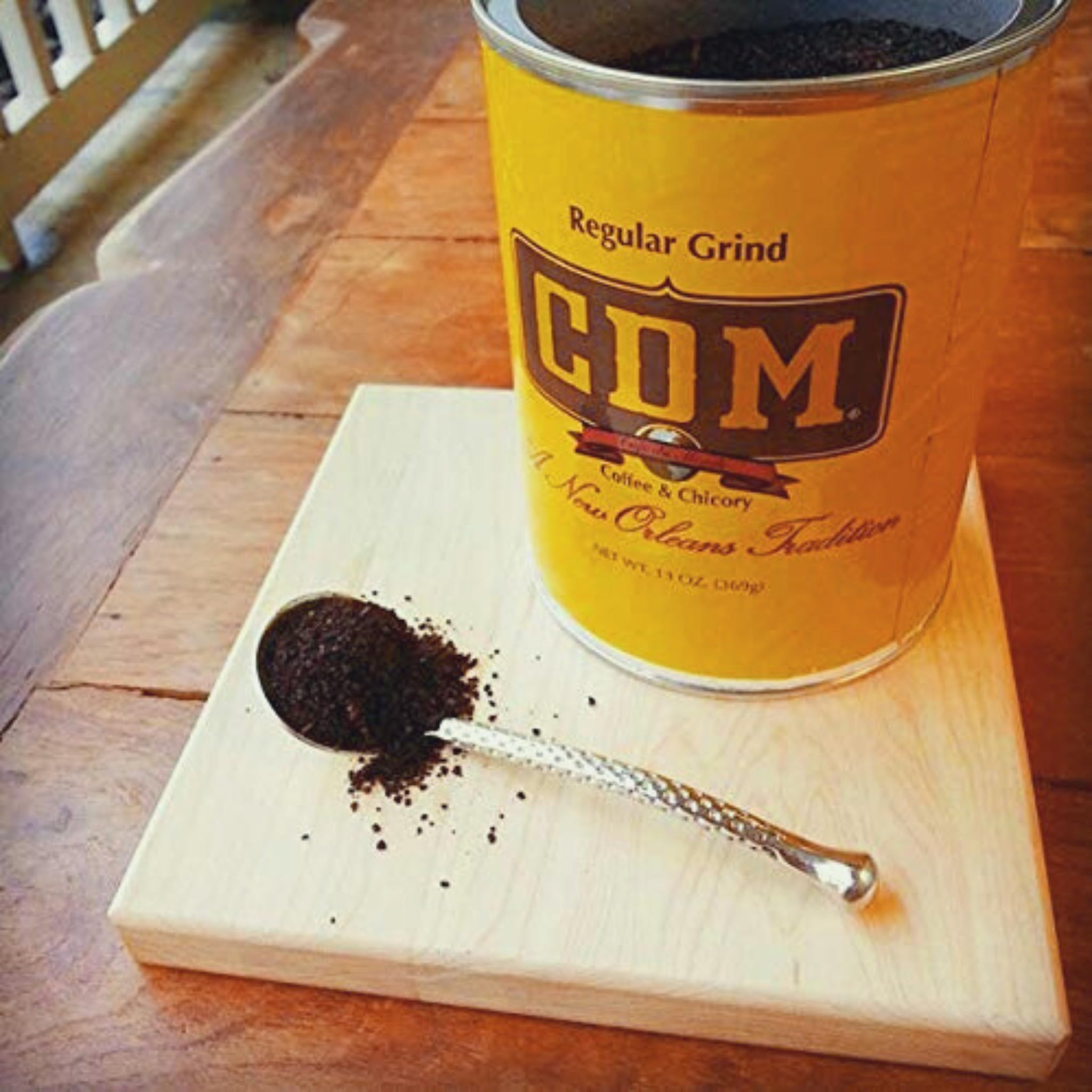 CDM Decaffeinated Ground Coffee & Chicory for All Coffee Makers, 13oz Bag (Pack of 1)