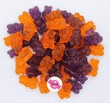 Smarty Stop Gummy Bear Collection (Halloween (Purple & Orange), 2 LB)