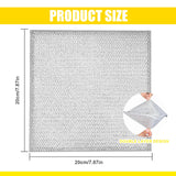 Makoto Nobu 10 Pieces Multi-Purpose Wire Cloths, Double Layer Metal Kitchen Cloths, Reusable Wire Washing Dishes, for Pots, Pans, Stains, Stoves