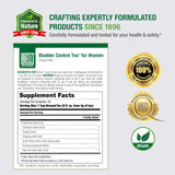 Bell Bladder Control Tea for Women™ - A Special Herbal Tea to Help Support Healthy Urinary Balance and Control - Kidney Tea