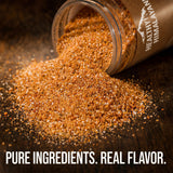 Himalayan Seasoning Salt with Pepper, Garlic, and Onion - Natural Himalayan Pink Salt for Grilling, Cooking, and Finishing - 14 oz Shaker, Healthy