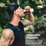 Slate Milk - High Protein Milk Shake - Classic Chocolate - Lactose Free, 20g Protein, 1g Sugar, 100 Calories, 2g Net Carbs, No Added Sugar - Natural