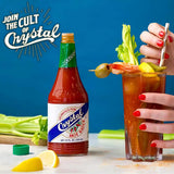 Crystal Hot Sauce 12oz (Pack of 2) - Louisiana's Pure Hot Sauce, Original Flavor - Low Fat - Low Sodium - Perfect for Spicing Up Sandwiches, Soups